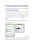Tạo độ tương phản trong Photoshop