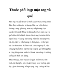 Thuốc phối hợp mật ong và quế