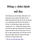 Ðông y chữa bệnh mề đay