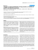 Báo cáo y học: "Changes in regional distribution of lung sounds as a function of positive end-expiratory pressure"