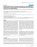 Báo cáo y học: "Serum resistin levels in critically ill patients are associated with inflammation, organ dysfunction and metabolism and may predict survival of non-septic patients"