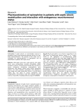 Báo cáo y học: "Pharmacokinetics of epinephrine in patients with septic shock: modelization and interaction with endogenous neurohormonal status"