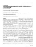 Báo cáo y học: "he adrenocorticotropic hormone-induced cortisol response in acute pancreatitis AB Johan Groeneveld"