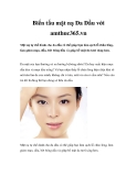 Biến tấu mặt nạ Da Dầu với amthuc365.vn