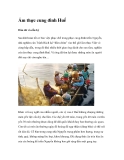 Ẩm thực cung đình Huế