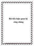 Bài tiểu luận môn quan hệ công chúng: Bản kế hoạch PR cho Walmart