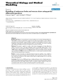Báo cáo y học: "Modelling of oedemous limbs and venous ulcers using partial differential equations"