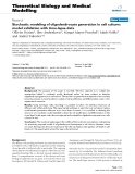 Báo cáo y học: "Stochastic modeling of oligodendrocyte generation in cell culture: model validation with time-lapse data"