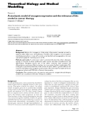 Báo cáo y học: " A stochastic model of oncogene expression and the relevance of this model to cancer therapy"