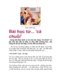  Bài học từ... 'cá chuối'