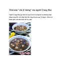 Thử món "chè lý tưởng" của người Trung Hoa