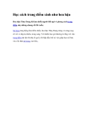 Học cách trang điểm xinh như hoa hậu