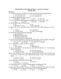 ĐỀ THI THỬ TUYỂN SINH ĐẠI HỌC, CAO ĐẲNG NĂM 2011 Môn thi : HOÁ ĐỀ SỐ 01