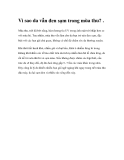 Vì sao da vẫn đen sạm trong mùa thu?