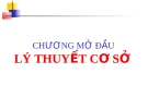 KHÍ CỤ ĐIỆN - CHƯƠNG MỞ ĐẦU