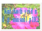 Bài giảng Sinh 11: Sự sinh sản của vi sinh vât