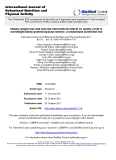 Báo cáo y học: "Dietary weight loss and exercise interventions effects on quality of life in overweight/obese postmenopausal women: a randomized controlled trial"