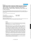 Báo cáo y học: "A global view of gene expression in lithium and zinc treated sea urchin embryos: new components of gene regulatory network"