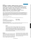 Báo cáo y học: PyCogent: a toolkit for making sense from sequence