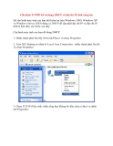 Tìm hiểu Cấu hình TCP/IP để sử dụng DHCP và địa chỉ IP tĩnh cùng lúc 