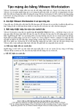 Cách tạo mạng ảo bằng VMware Workstation
