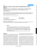 Báo cáo y học: "Microarray-based resequencing of multiple Bacillus anthracis isolates"