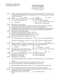 ĐỀ THI THỬ ĐẠI HỌC SỐ 49  