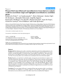 Báo cáo y học: "Human fetal neuroblast and neuroblastoma transcriptome analysis confirms neuroblast origin and highlights neuroblastoma candidate genes"