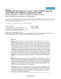 Báo cáo y học: "Modified cell cycle status in a mouse model of altered neuronal vulnerability (slow Wallerian degeneration; Wlds)"