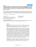 Báo cáo y học: "Motif composition, conservation and condition-specificity of single and alternative transcription start sites in the Drosophila genome"