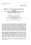 Báo cáo sinh học: "Effects of  major histocompatibility complex on  antibody response in F 1   and F 2 crosses of  chicken lines"