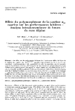 Báo cáo sinh học: "Effets du  polymorphisme  de la caséine &alpha; s1 caprine sur les performances laitières : analyse intradescendance de boucs de race Alpine"