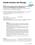 Báo cáo sinh học: "Respiratory syncytial virus infection in Fischer 344 rats is attenuated by short interfering RNA against the RSV-NS1 gene"