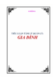 Tiểu luận: tâm lý quản lý Gia đình