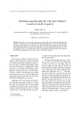 Báo cáo nghiên cứu khoa học " Hệ thống cảng biển phía bắc Việt Nam (Nhóm I) và một số vấn đề về quản lý "