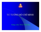 Bài giảng tư tưởng Hồ Chí Minh - Chương 1