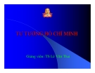 Bài giảng tư tưởng Hồ Chí Minh - Chương 4