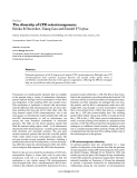 The diversity of LTR retrotransposons