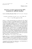 Báo cáo khoa hoc:" Random model approach for QTL mapping in half-sib families"