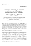 Báo cáo sinh học: " Génotype caséine α et sélection s1 des boucs sur descendance dans les races Alpine et Saanen"