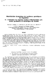 báo cáo khoa học: "Modélisation dynamique de  systèmes génétiques régulation L’induction de l’opéron lactose d’Escherichia coli étude qualitative et numérique du modèle"