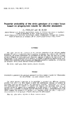 báo cáo khoa học: "Posterior based  probability of the sire’s genotype at a major locus on progeny-test results for discrete characters"