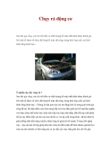 Chạy rà động cơ 
