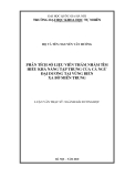 LUẬN VĂN THẠC SỸ HẢI DƯƠNG HỌC " PHÂN TÍCH SỐ SỐ LIỆU VIỄN THÁM NHẰM TÌM HIỂU KHẢ NĂNG TẬP TRUNG CỦA CÁ NGỪ ĐẠI DƯƠNG TẠI VÙNG BIỂN XA BỜ MIỀN TRUNG "