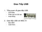 SLIDE - Giao Tiếp USB - Phân loại và cấu tạo