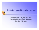 Kế toán về Ngân hàng thương mại