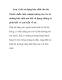 Lưu ý khi sử dụng hóa chất cho tóc 