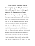 Những dấu hiệu của chứng biếng ăn