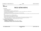  Bài 06 - 07  THẤU KÍNH MỎNG