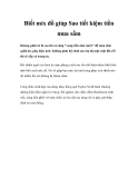 Biết mix đồ giúp Sao tiết kiệm tiền mua sắm